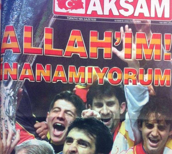Unutulmaz gazete manşetleri