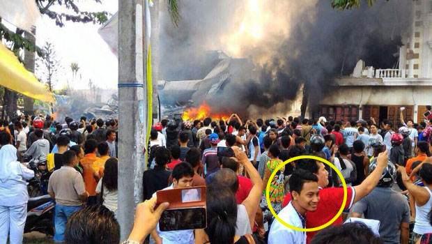 Endonezya'da uçak kazası