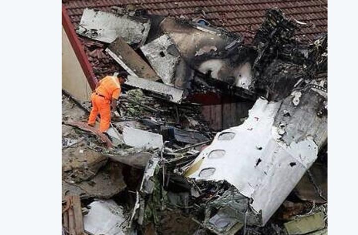 Endonezya'da uçak kazası