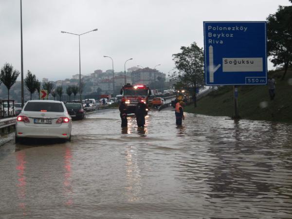 İstanbul'u kuvvetli yağış vurdu