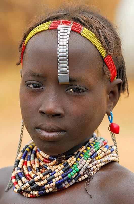 Etiyopya’nın ilginç ilkel kabilesi