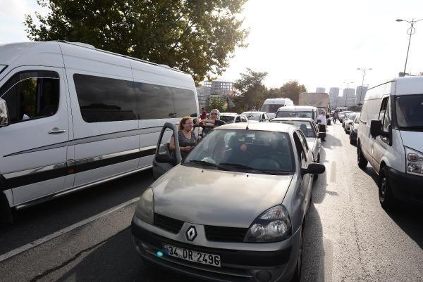 İstanbul'da trafik felç