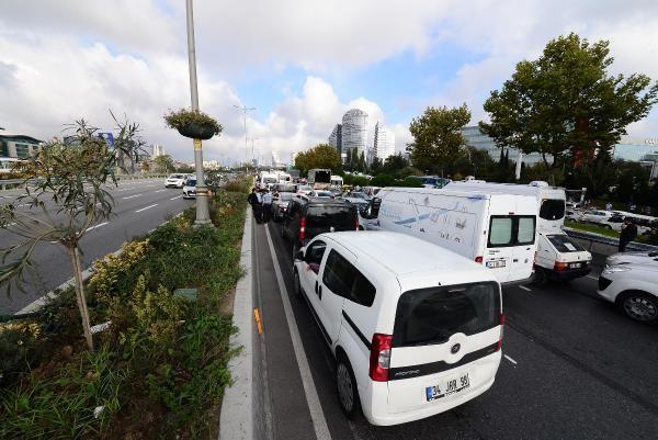 İstanbul'da trafik felç