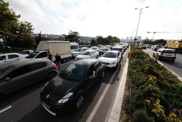 İstanbul'da trafik felç