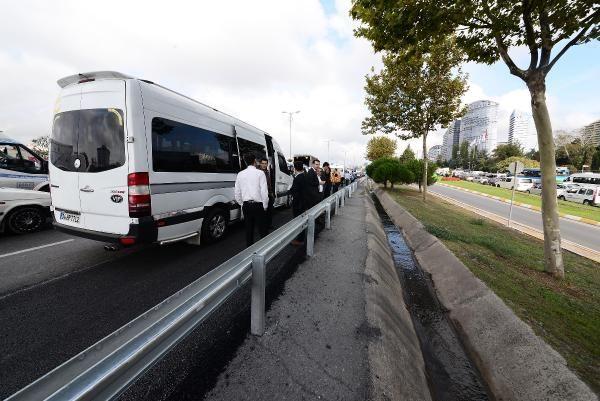 İstanbul'da trafik felç