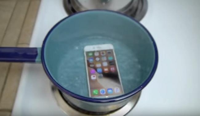 İphone 6S sıcak suya ne kadar dayanıklı?