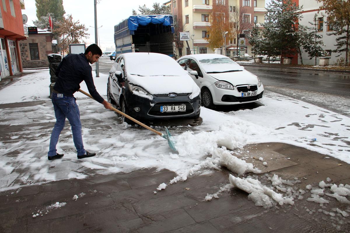 Kuzeydoğu Anadolu'da kar yağışı