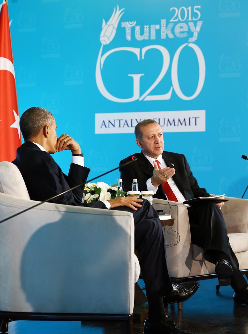 Erdoğan  Obama görüşmesi