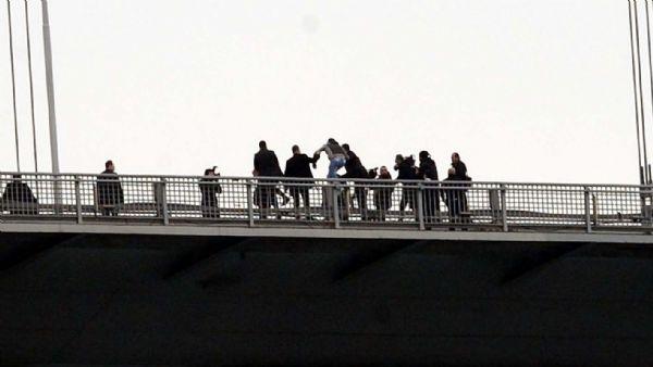 Boğaziçi Köprüsü'ndeki intihar girişimine Erdoğan’dan müdahale