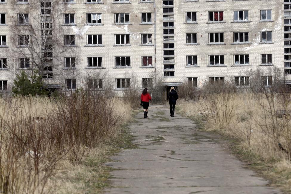 Saklı Sovyet kenti hayalet şehre döndü