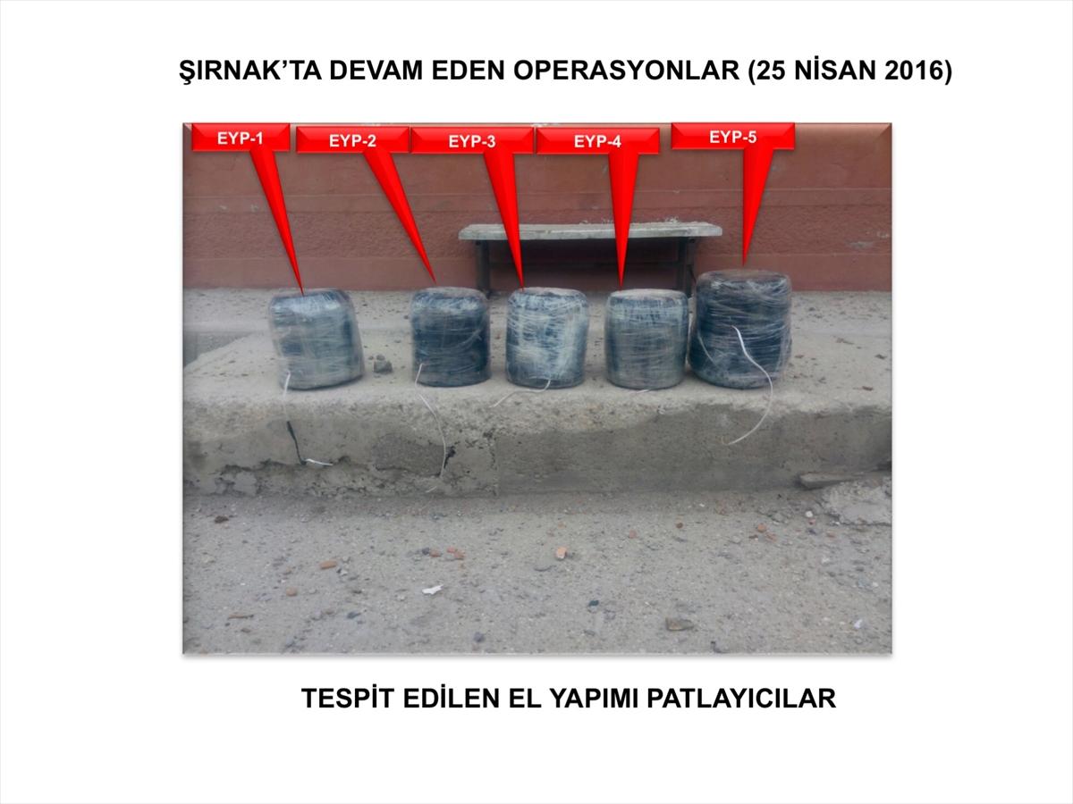 Şırnak'taki operasyonlar