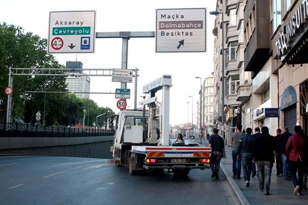 Taksim ve Beşiktaş'ta ortalık karıştı