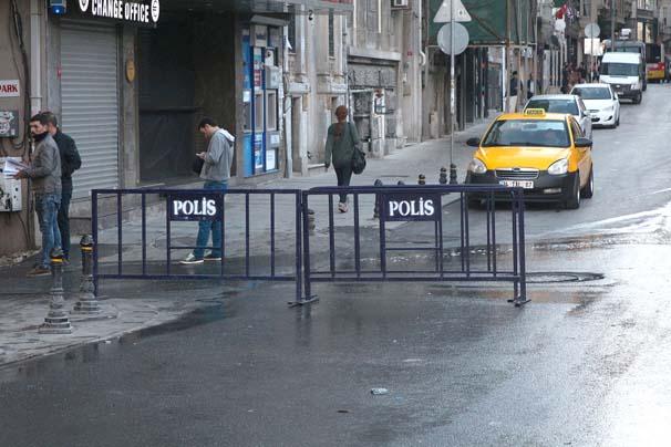 Taksim ve Beşiktaş'ta ortalık karıştı