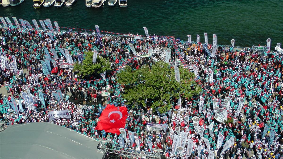 Fotoğraflarla Türkiye'de  1 Mayıs