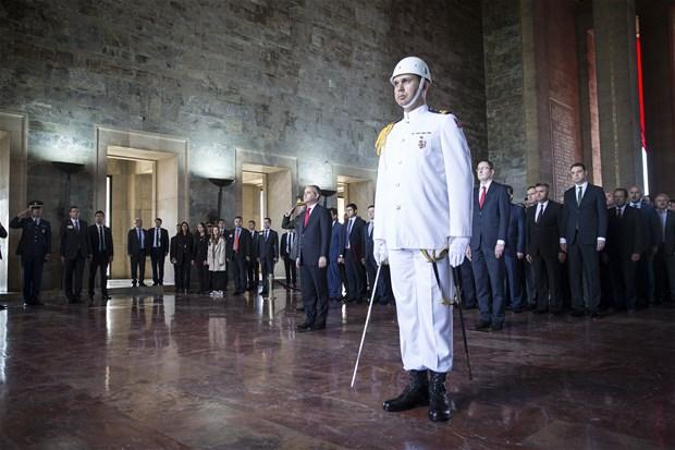 Gençler Anıtkabir'e koştu