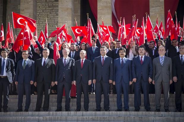 Gençler Anıtkabir'e koştu