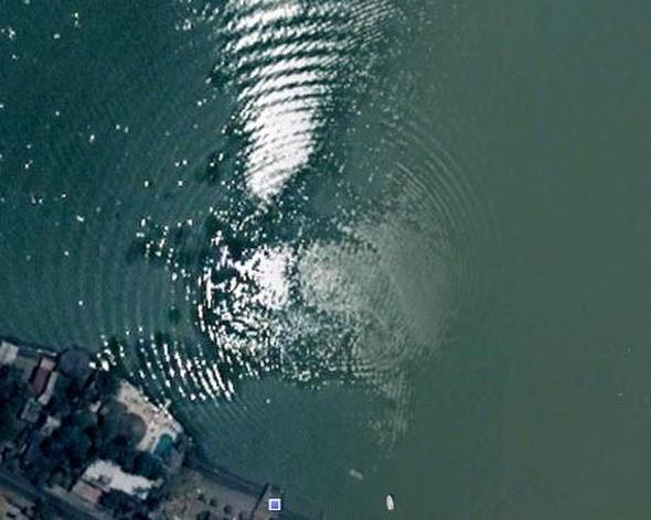 Google Earth'e yansıyan sıra dışı görüntüler