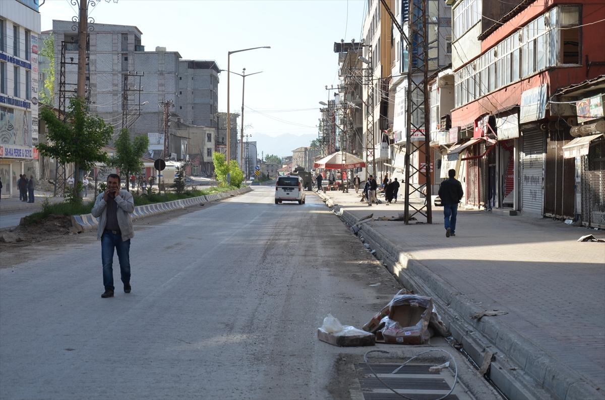 Yüksekova'daki sokağa çıkma yasağının kısmen kaldırıldı