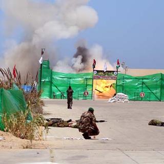 Gazze'li askerlerin mezuniyeti nefes kesti