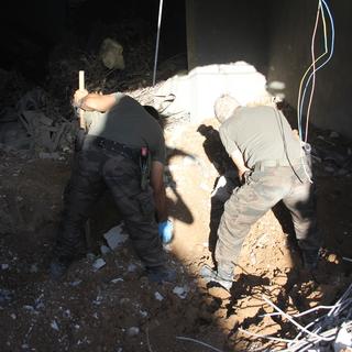 Nusaybin'de PKK'lılara ait yeraltı şehri bulundu