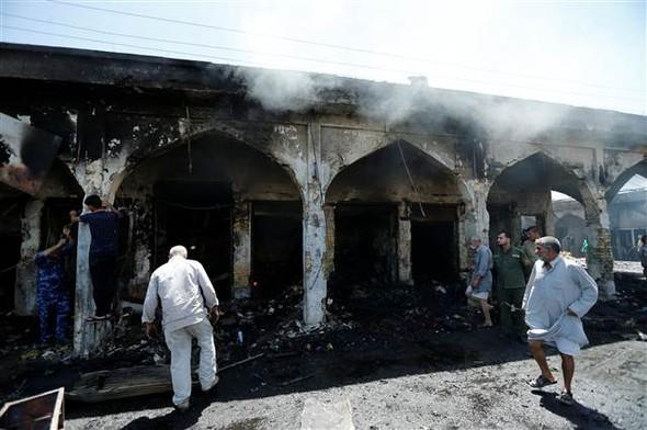 Irak'ta Şii türbesine intihar saldırısı