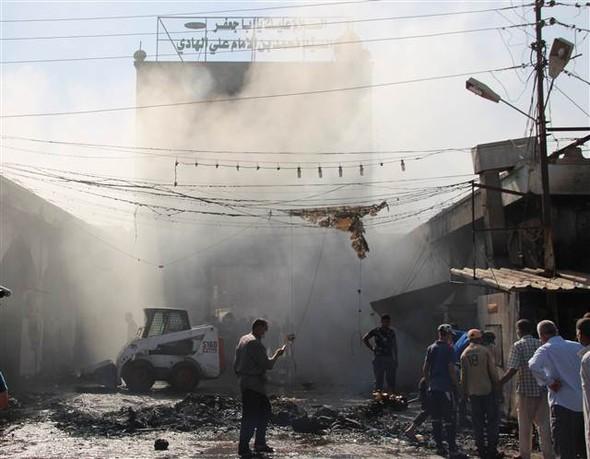 Irak'ta Şii türbesine intihar saldırısı