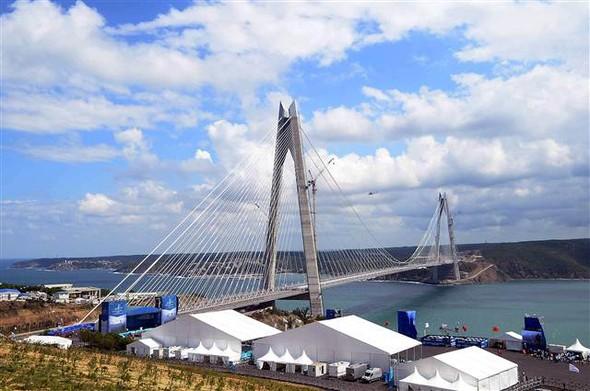 Yavuz Sultan Selim Köprüsü'nün açılışından kareler