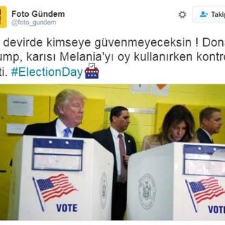 ABD başkanını seçti, Türkiye eğlendi