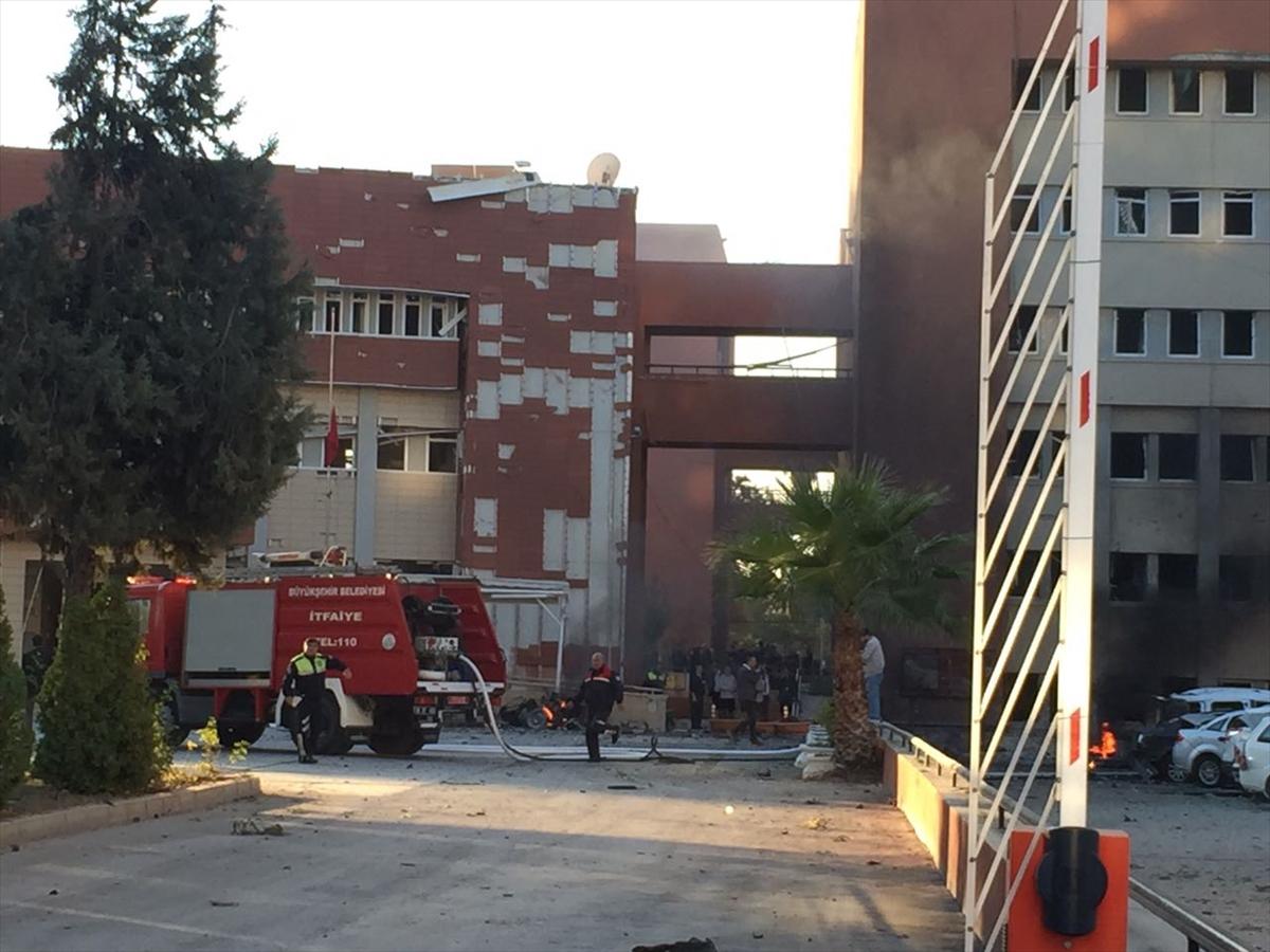 Adana'daki patlama yerinden ilk kareler