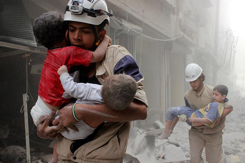 İşte Halep'teki savaşın korkunç yüzü