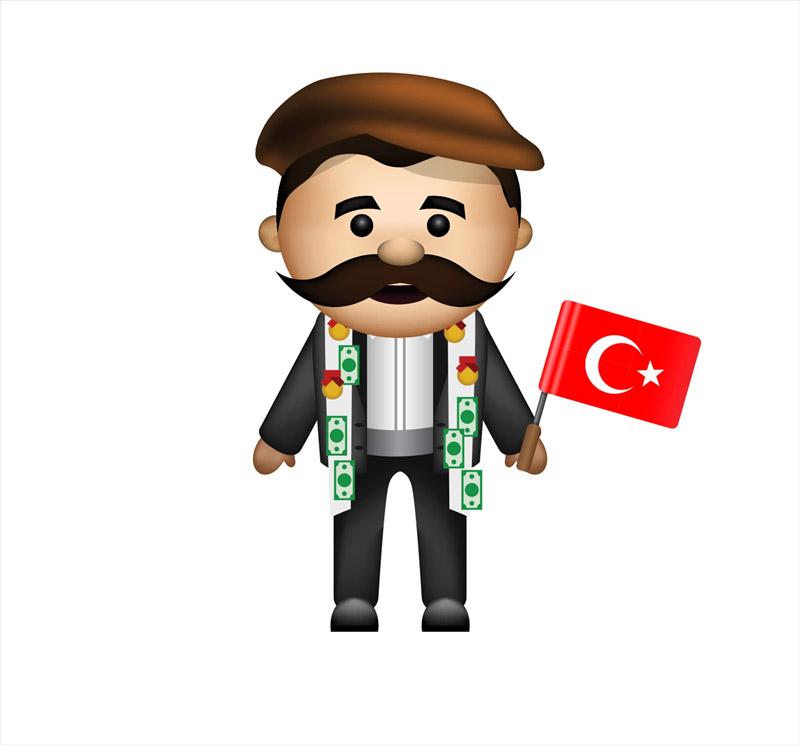 Türk kullanıcılara özel emoji klavye