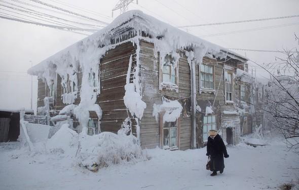İşte dünyanın en soğuk köyü!
