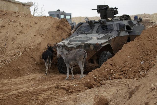 Dünya ajansları servis etti: El Bab'da Türk tankı