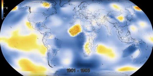 NASA'nın gözünden dünyanın 136 yılda değişimi