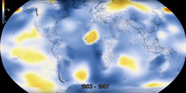 NASA'nın gözünden dünyanın 136 yılda değişimi