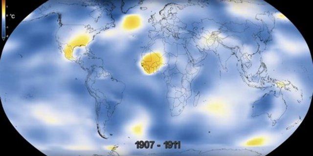 NASA'nın gözünden dünyanın 136 yılda değişimi