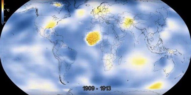 NASA'nın gözünden dünyanın 136 yılda değişimi