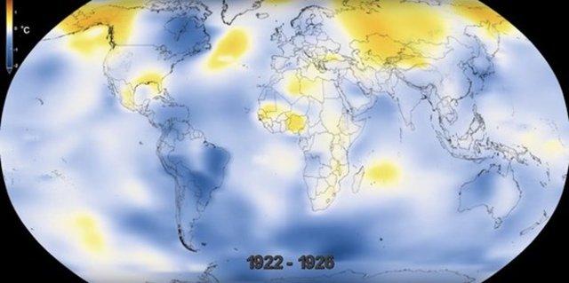 NASA'nın gözünden dünyanın 136 yılda değişimi