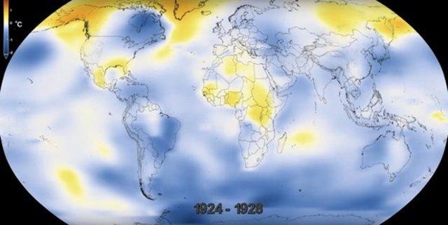 NASA'nın gözünden dünyanın 136 yılda değişimi