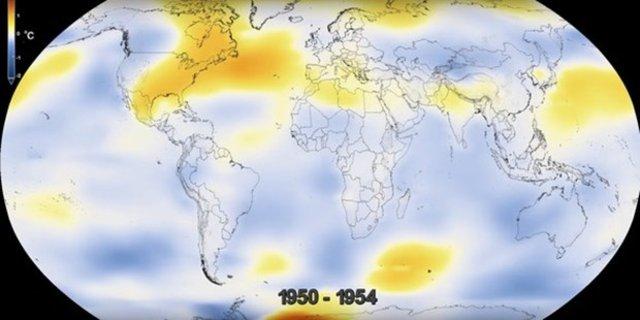 NASA'nın gözünden dünyanın 136 yılda değişimi