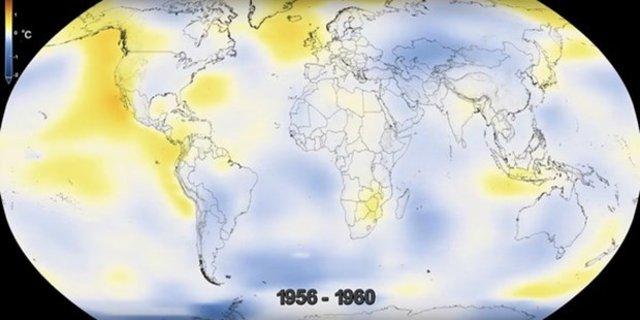 NASA'nın gözünden dünyanın 136 yılda değişimi