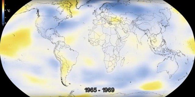 NASA'nın gözünden dünyanın 136 yılda değişimi