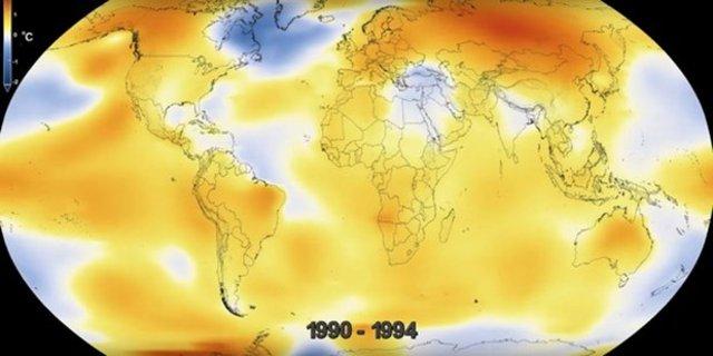 NASA'nın gözünden dünyanın 136 yılda değişimi