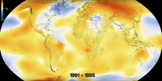 NASA'nın gözünden dünyanın 136 yılda değişimi