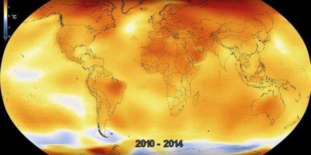 NASA'nın gözünden dünyanın 136 yılda değişimi