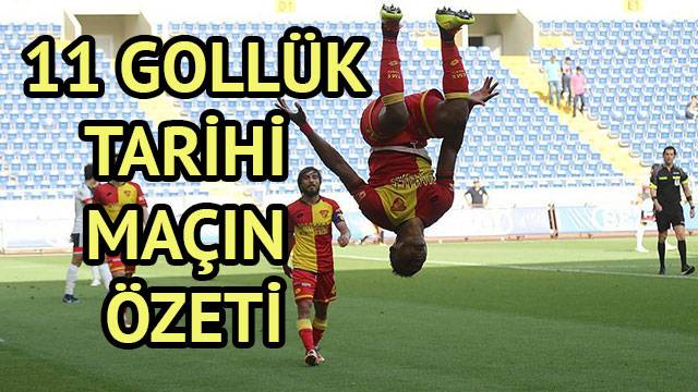 Mersin İdmanyurdu - Göztepe maç özeti izle: 11 gollük tarihi maç Mersin İ.Y 5-6 Göztepe