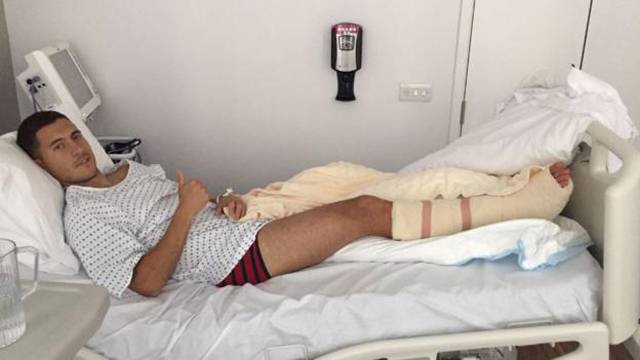 Ayak bileği kırılan Hazard'ın son durumu açıklandı!