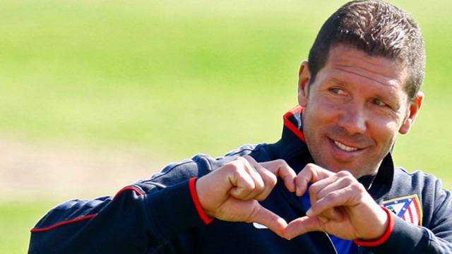 Atletico Madrid Simeone'nin sözleşmesini 2020 yılına kadar uzattı