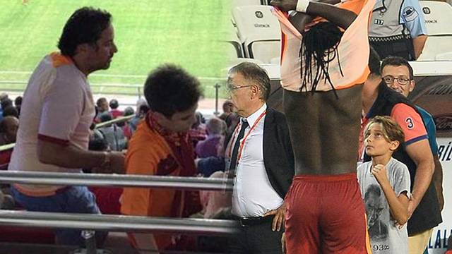 Antalyaspor-Galatasaray maçına damga vuran iki görüntü