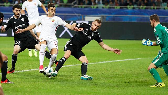 Karabağ 1 - 2 Roma